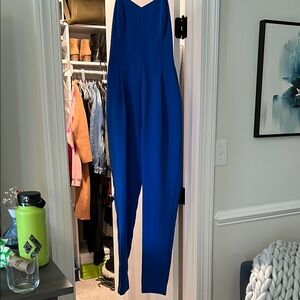 Adelyn Rae Blue Jumpsuit